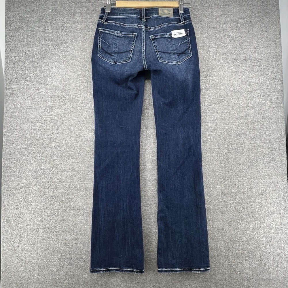BKE Stella Slim Fit Low Rise Tailored Boot Cut Jeans Women Size 25X31.5 Blue - Picture 2 of 10